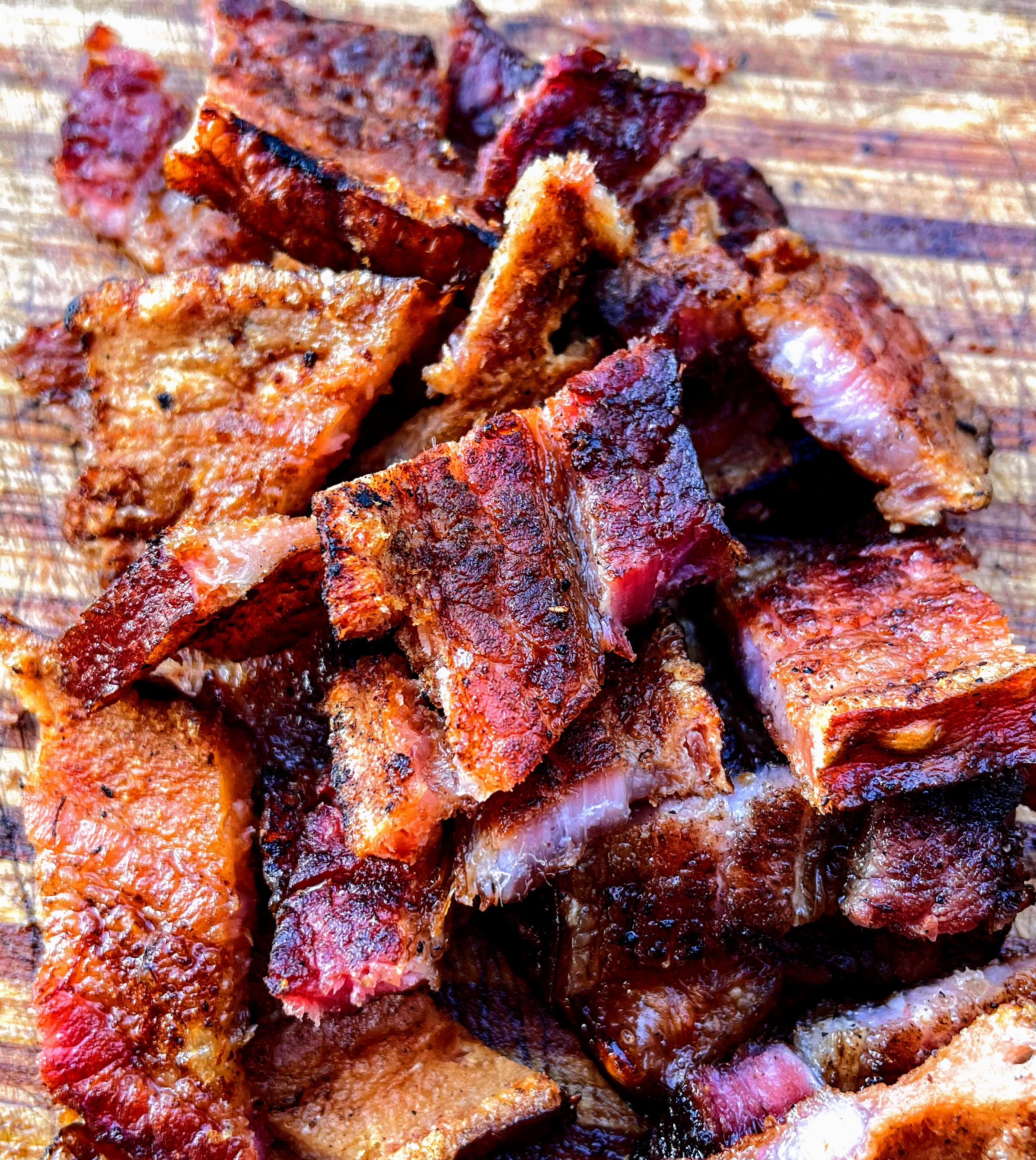 Premium thick cut smoked bacon